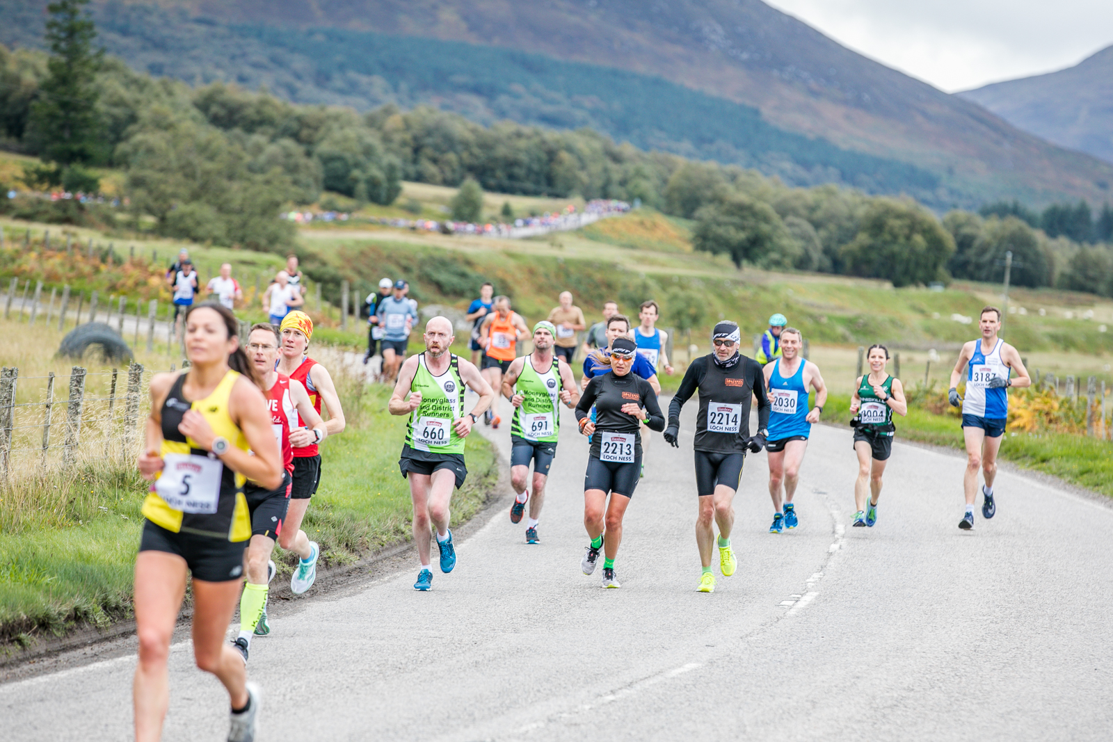 Loch Ness Marathon Start To Foyers